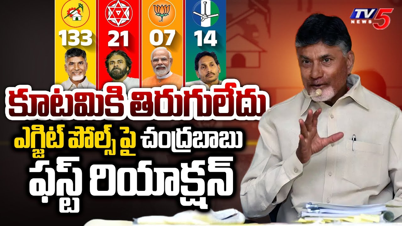 Chandrababu First Reaction On Exit Polls 2024