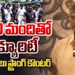 CM Chandrababu Strong Counter on Jagan Security