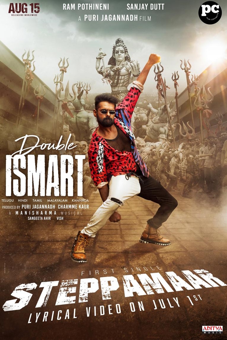 The first single of “Double Ismart” is scheduled to release on July 1st