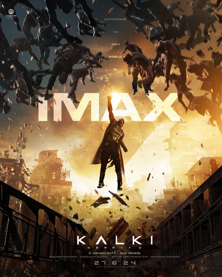 Unveiling the Magnificent IMAX Poster for Kalki 2898 AD