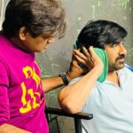 Ravi Teja Shows Dedication on ‘Mr. Bachchan’ Set Despite Severe Neck Pain