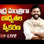 Ram Mohan Naidu takes charge as Civil Aviation Minister