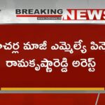 YSRCP Pinnelli Rama Krishna Reddy Arrest