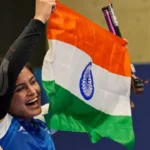 Manu Bhaker Becomes First Indian To win Two Medals In single Olympics