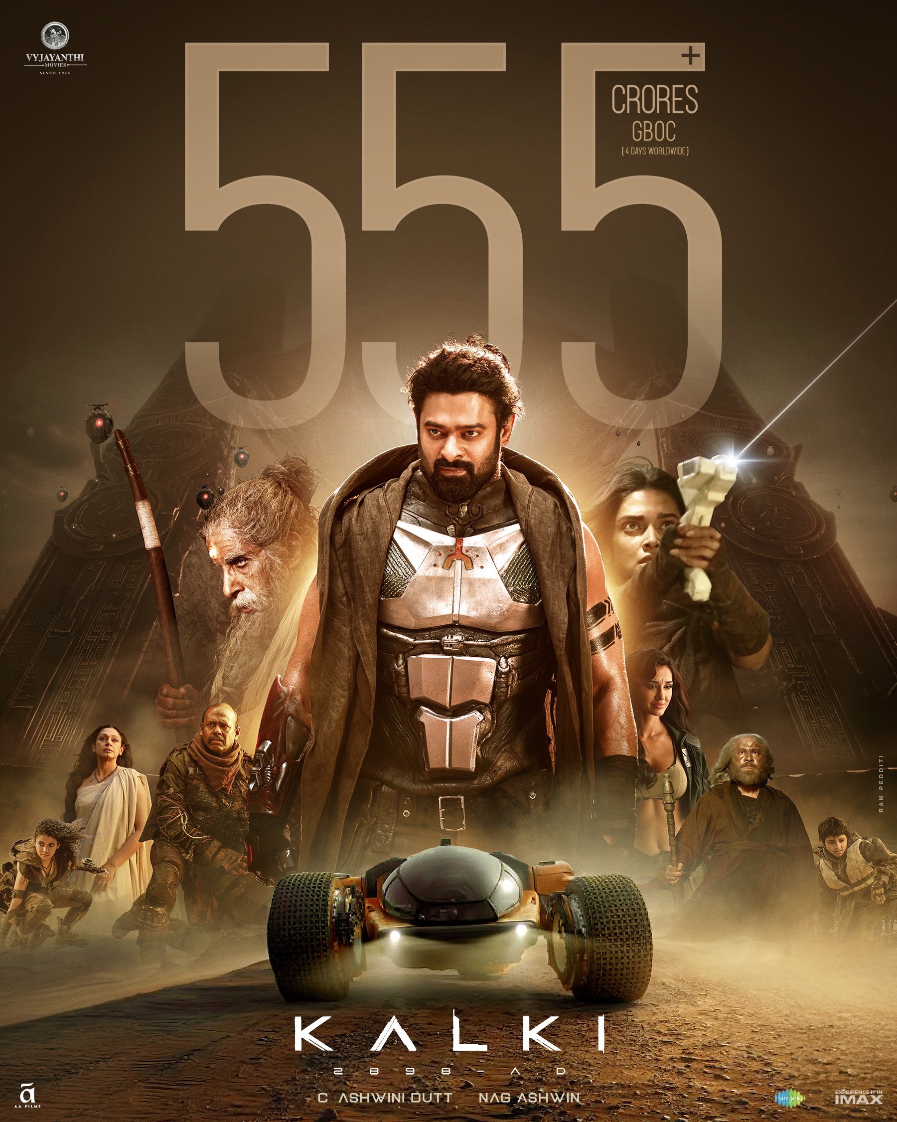 Kalki enters the elite club of 500+ crores