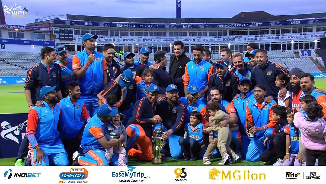 India beat Pakistan to clinch World Championship of Legends title