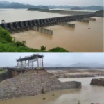 Breach in Peddavagu project inundates villages in Telangana, Andhra Pradesh