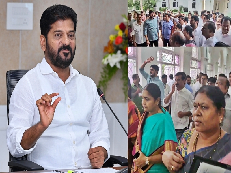 Telangana CM’s remarks on BRS women MLAs spark furore