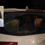 Attack on Jana Sena MLA Bala Raju convoy