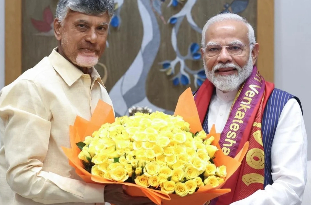 Andhra CM Naidu meets PM Modi, seeks financial assistance