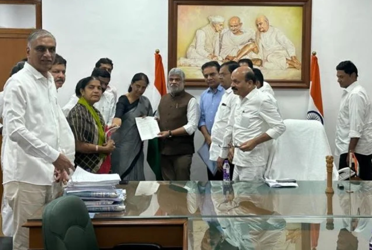 BRS seeks disqualification of all 10 defected MLAs