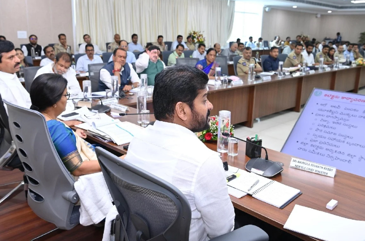 Telangana CM asks police to tackle drugs, cybercrime with iron hand