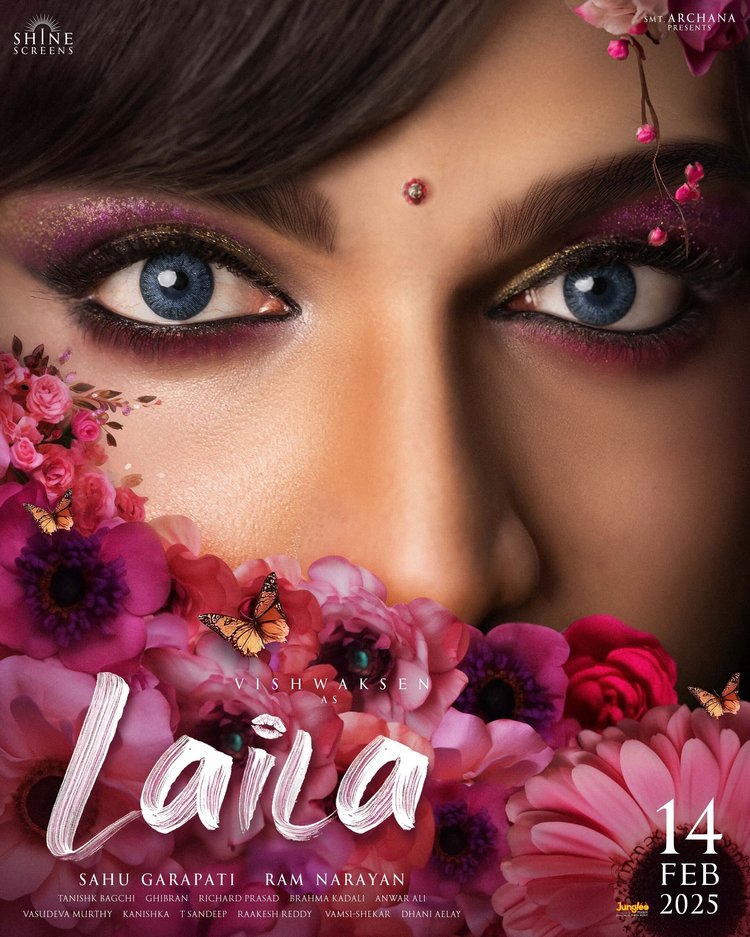 Vishwak Sen’s Laila pre-look is Released