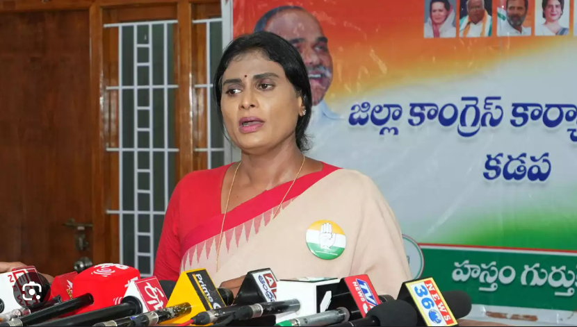 Y S Sharmila fumes on Jagan’s Sava Rajakeeyalu