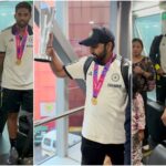 A Rousing welcome To Team India Lands In Delhi Airport