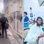 Ram Charan And Upasana Drenched At 2024 Olympics Ceremony In Paris