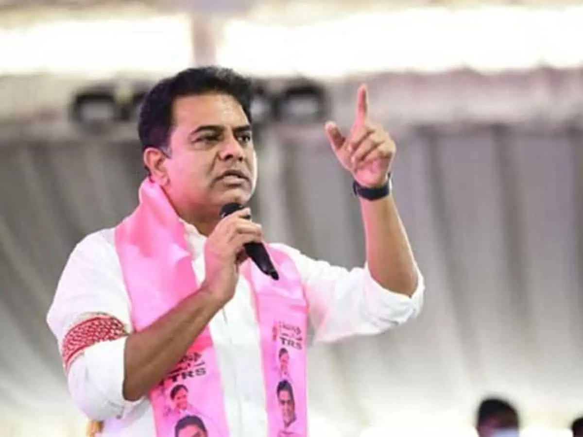 KTR Slams ‘Brand Hyderabad’ Image Is Fading out!