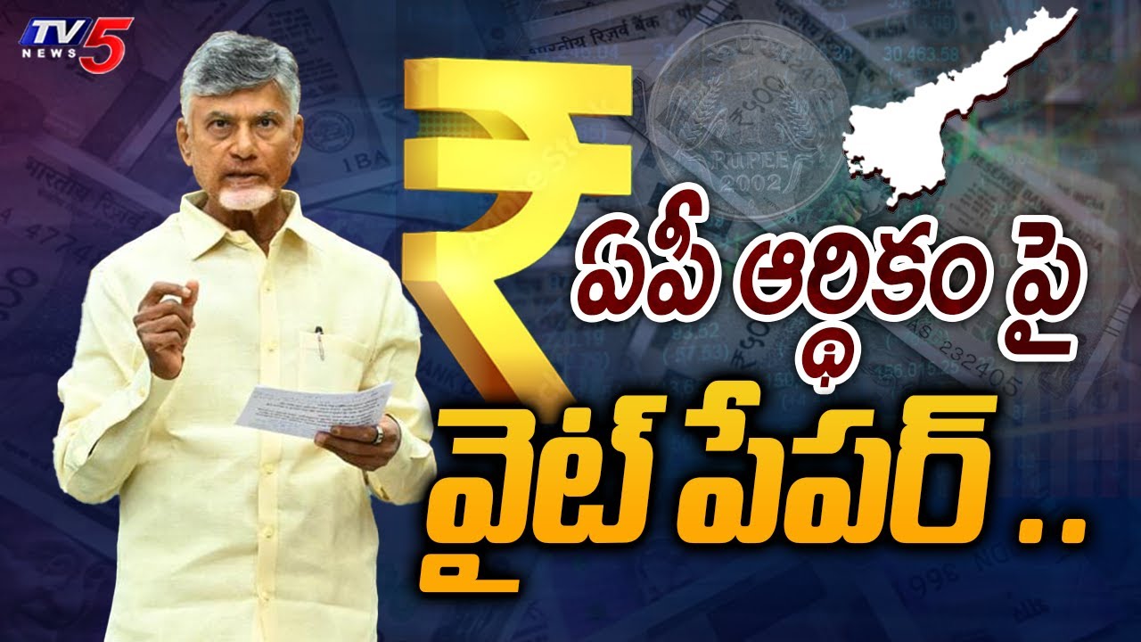 CM Chandrababu releases White Paper on AP Finance