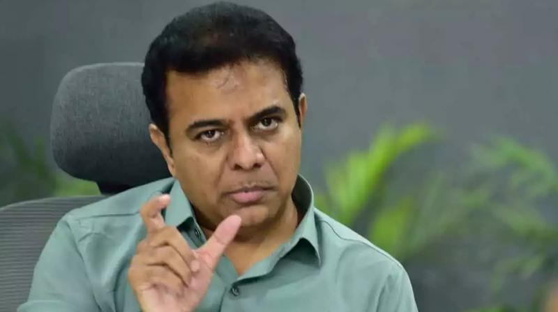 BRS Working President KTR Criticizes Union Budget for Neglecting Telangana