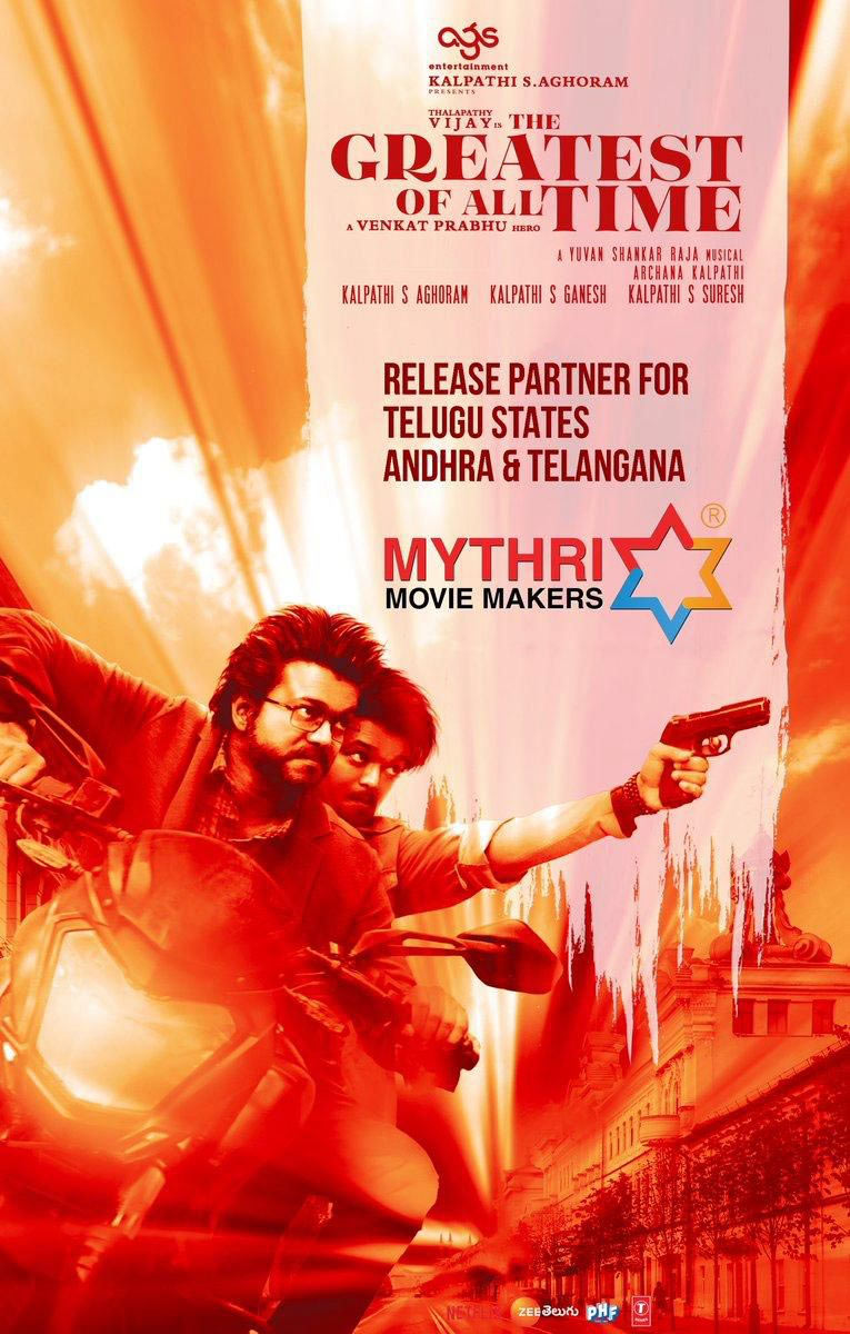 Mythri Movie Makers Acquire Telugu Rights for Vijay’s GOAT