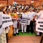 Opposition MPs Protest Against Misuse Of ED, CBI By Central Govt.