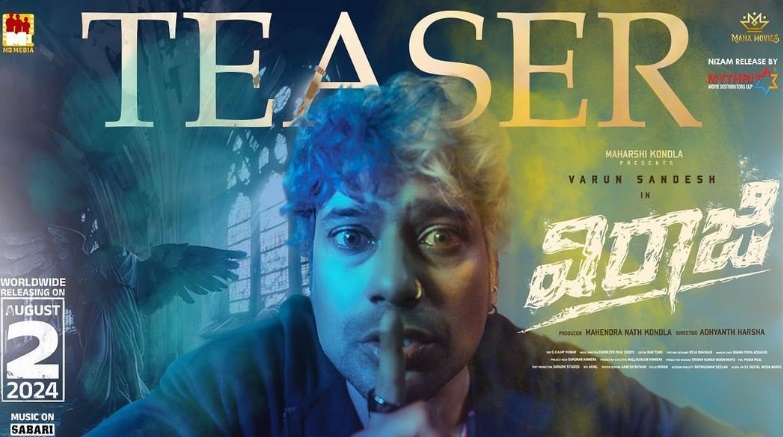 Varun Sandesh with A New Look For His Next Film, ‘Viraaji’