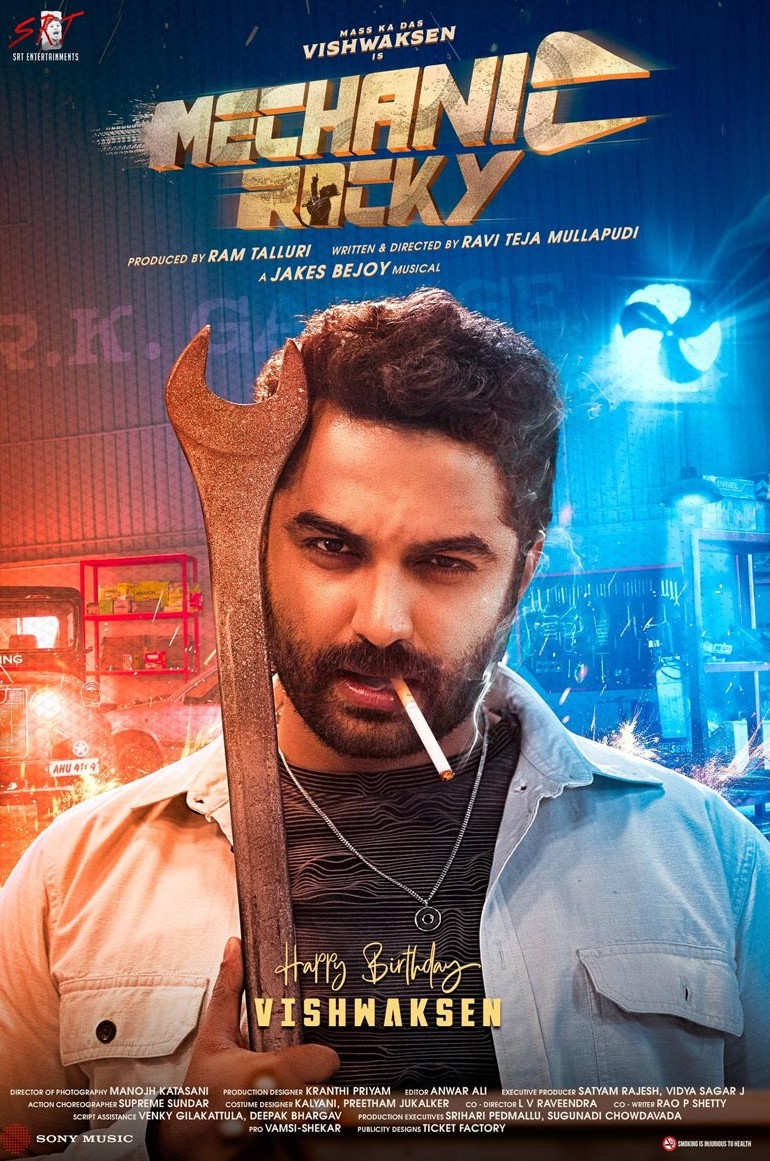 Vishwak Sen’s ‘Mechanic Rocky’ Targets Diwali for Release