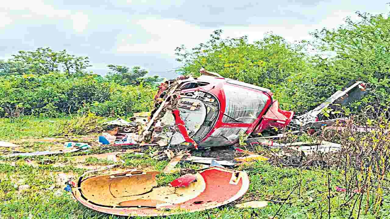 Panic over negligence In Chandrababu’s security After His Helicopter Collapse Near Pune