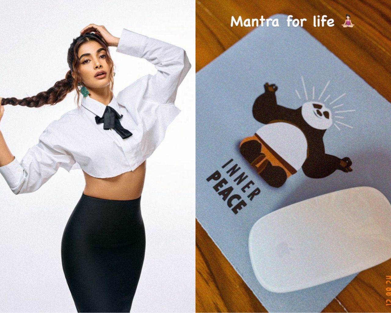 Pooja Hegde’s ‘mantra for life’ is ‘inner peace’