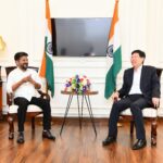 Telangana CM Revanth Reddy invites Foxconn to invest in Fourth City