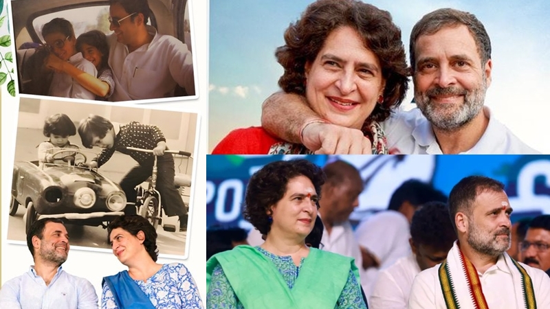 Gandhi siblings post heartfelt Raksha Bandhan messages, share photos