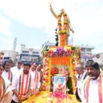 Telangana CM slams BRS’ KT Rama Rao over threat to remove Rajiv Gandhi’s statue