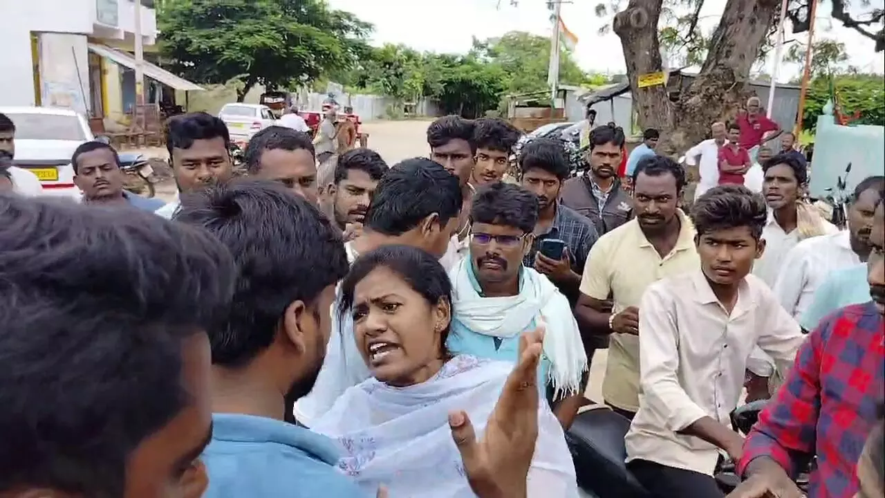 Congress workers Assaulted Two women journalists In Revanth Reddy’s Native village