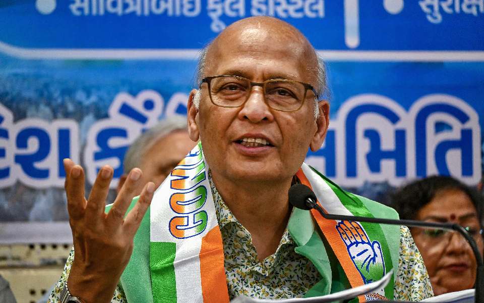 Congress To Field Abhishek Manu Singhvi In Rajya Sabha By-poll From Telangana