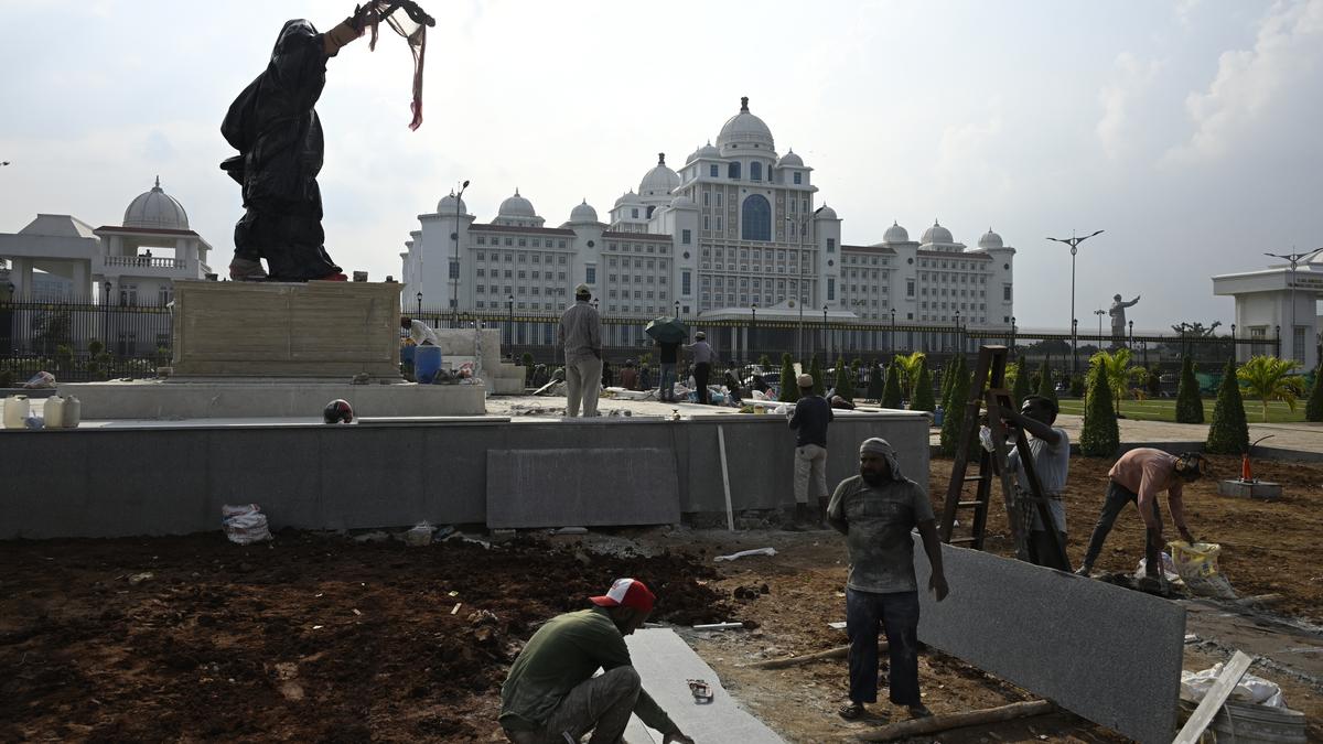 BRS Fire At Revanth Reddy’s Move To Install Rajiv Gandhi Statue At Secretariat