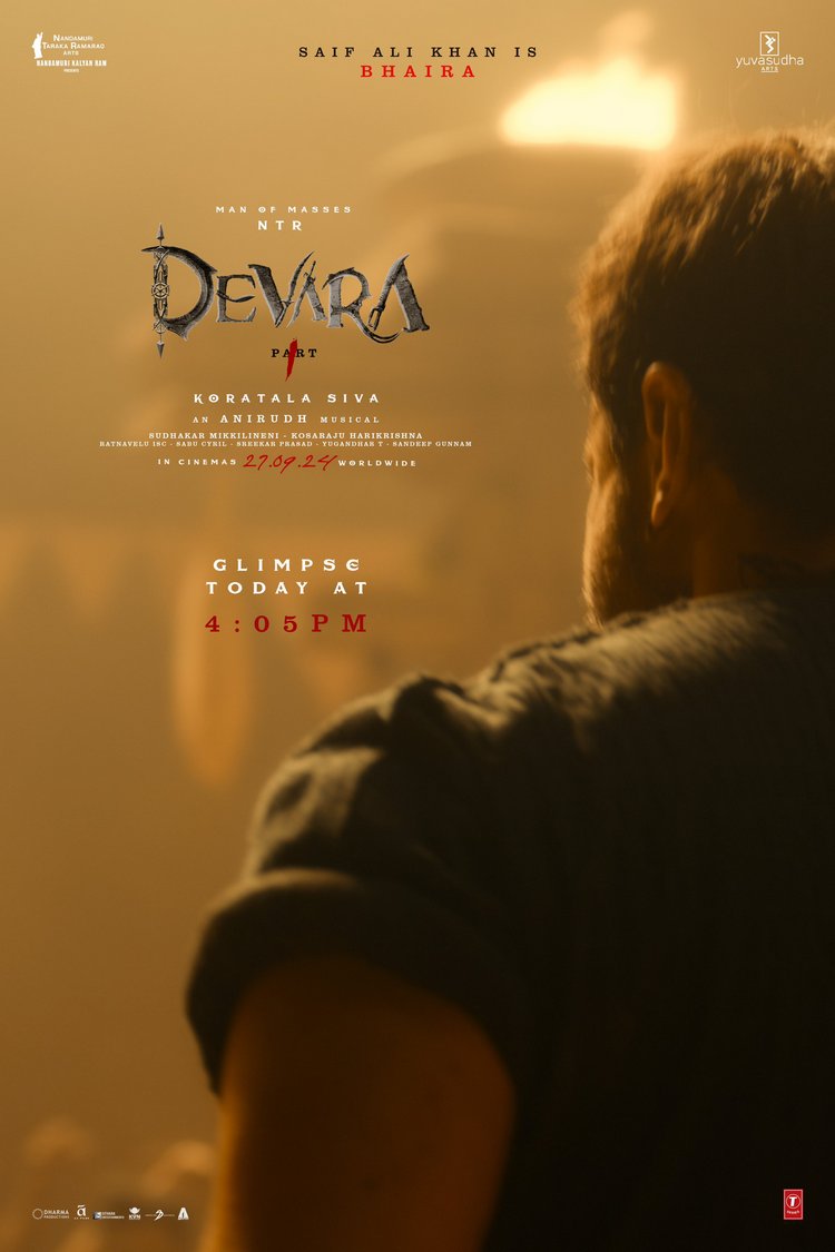 Get Ready : Intense Glimpse of Devara Antagonist Unveiling Soon