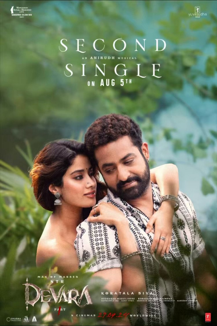 Devara’s Second Single Teaser Promises a Refreshing Melodic Experience