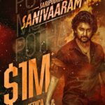 Saripodhaa Sanivaaram Crosses  Million in the US