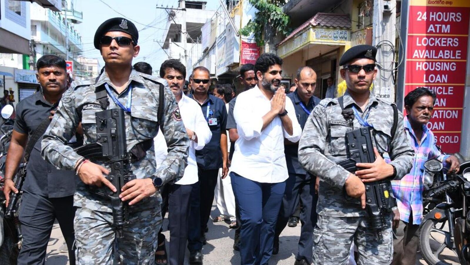 Security Alarm as Drone Triggers Panic During Nara Lokesh’s Independence Day Ceremony