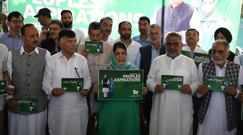 Mehbooba says will support NC-Cong If It Backs ‘PDP Agenda’
