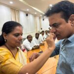 Kavitha Vows to Fight On After Release