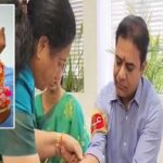  Telangana Women’s Commission Chairperson Condemns Members’ Actions of Tying Rakhi To KTR