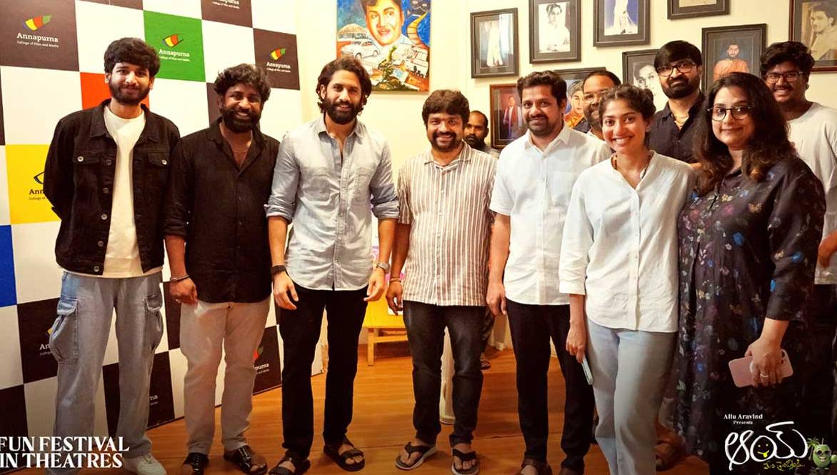 Naga Chaitanya and Sai Pallavi Applaud Aay