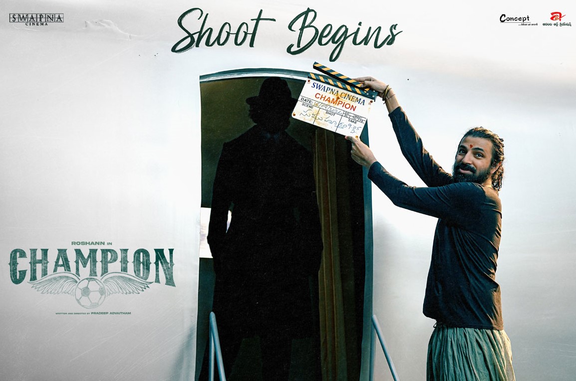 Roshann’s Upcoming Film Champion Kicks Off Production