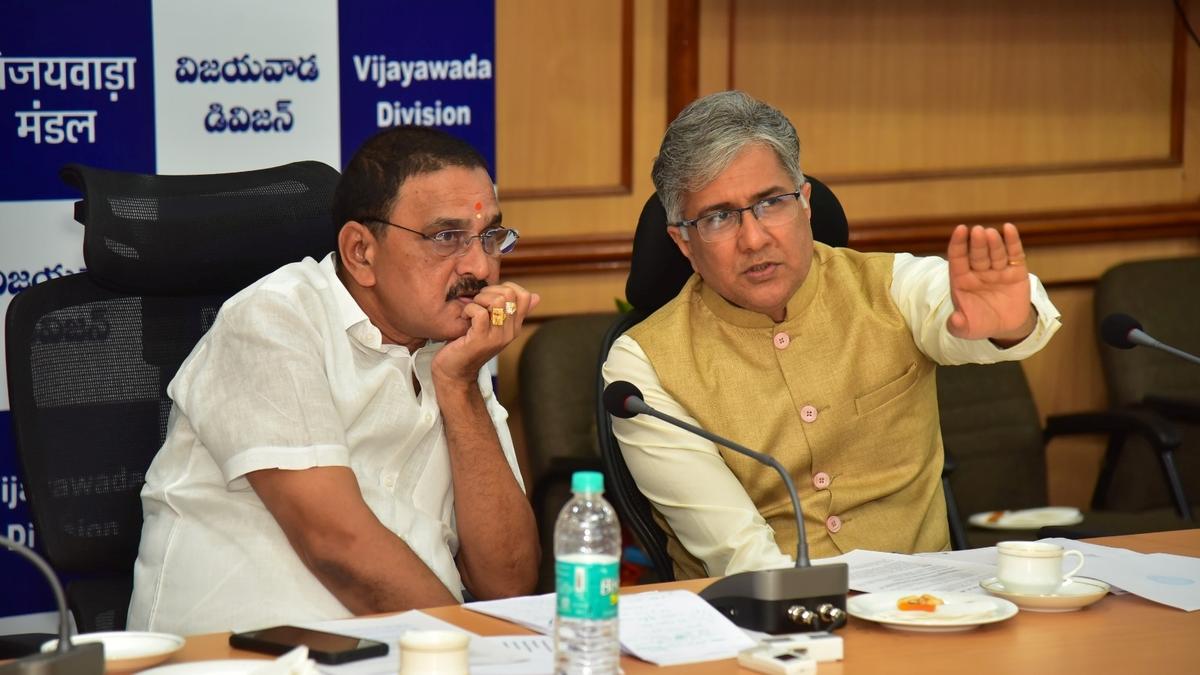 Union Minister Srinivasa Varma Asked Railway officials To expedite Railway Bridges In AP