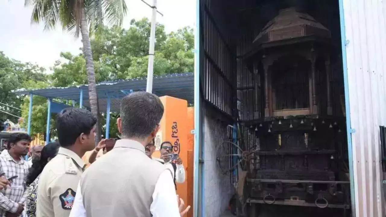 YSP Leader Arrested In Burning of Sri Rama chariot