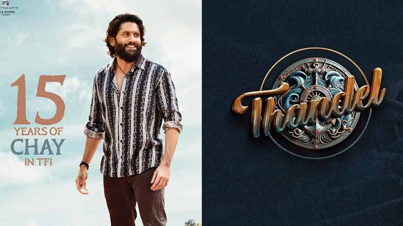Naga Chaitanya Unveils Rugged New Look In Thandel Poster