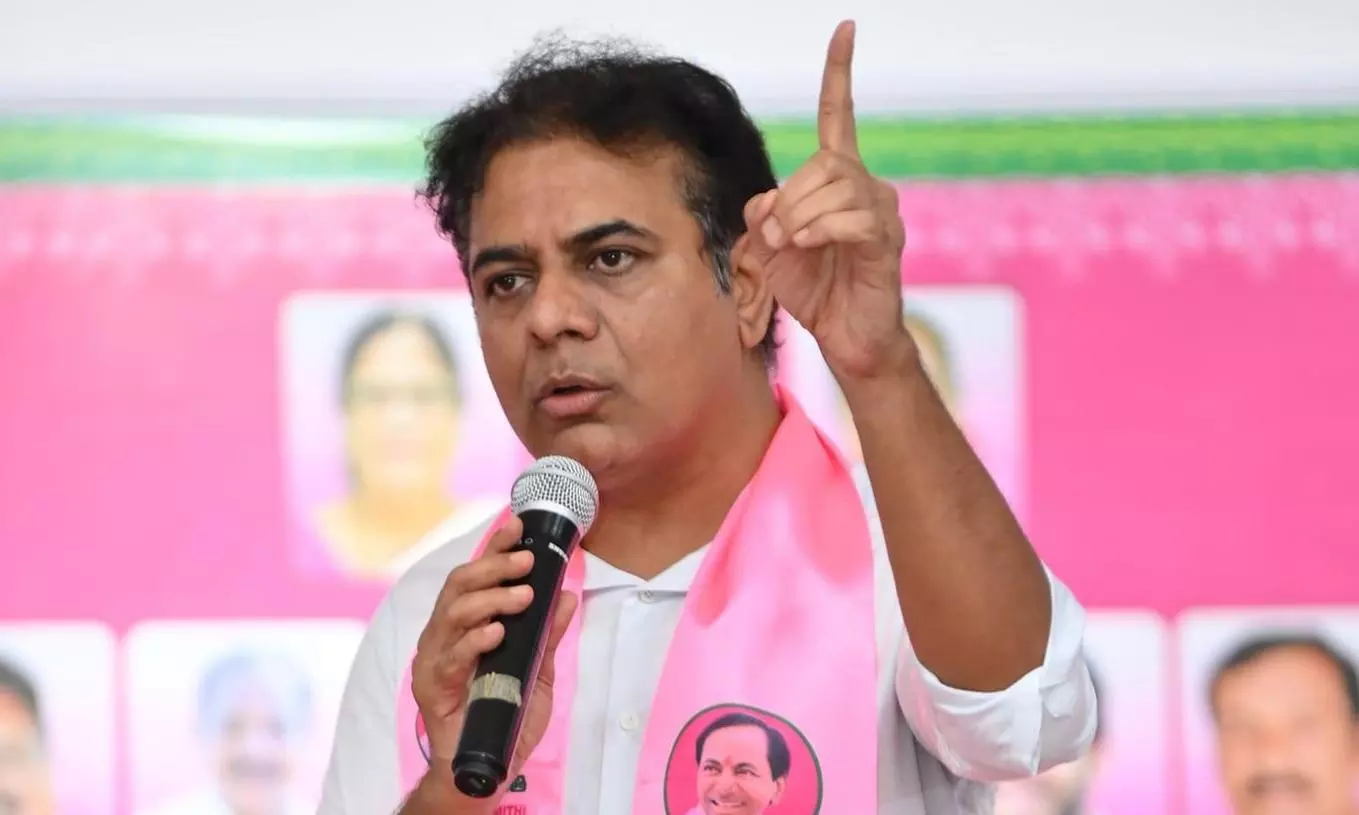 KTR Slams Congress Government Over Demolition of Poor People’s Homes