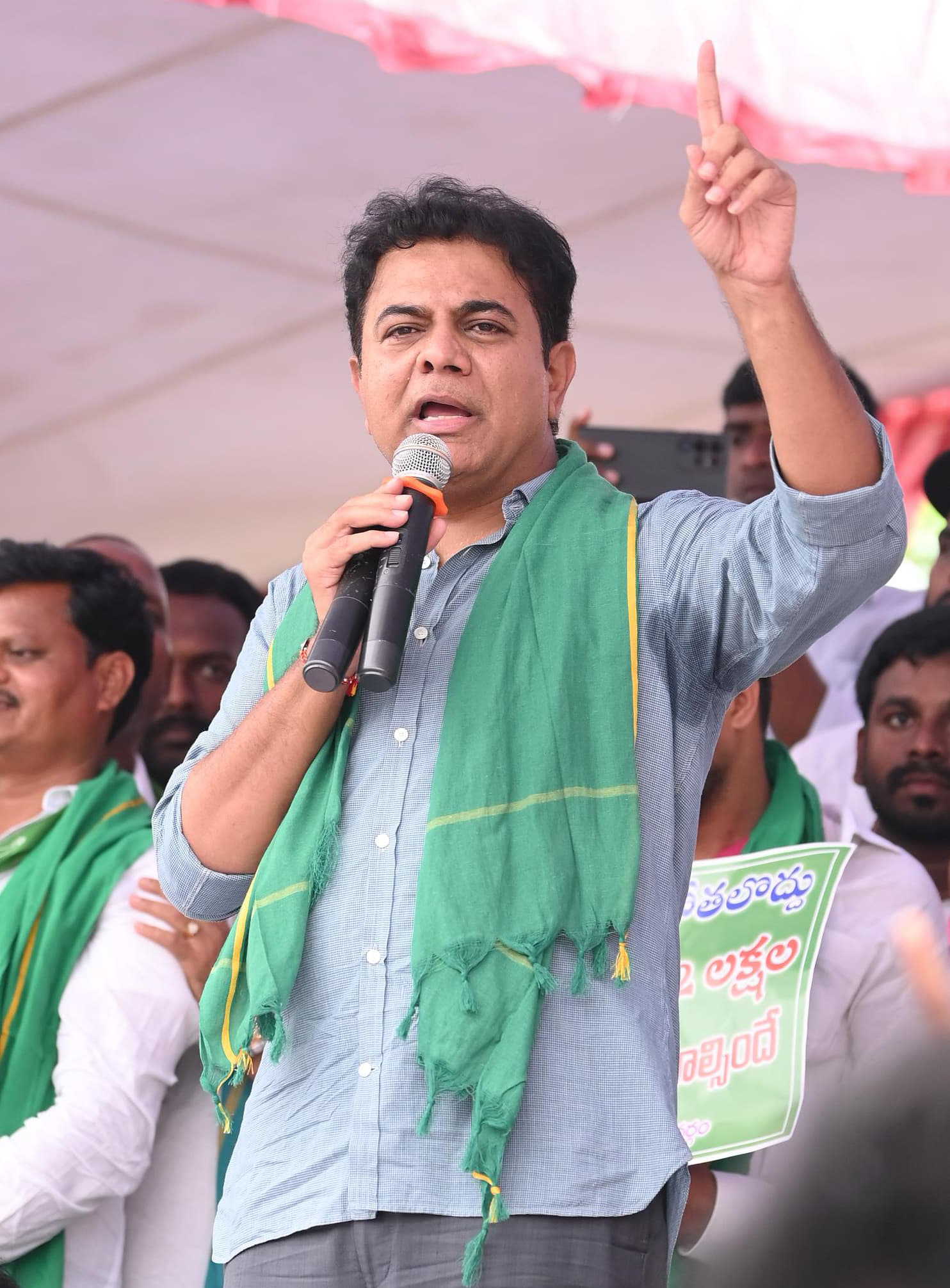 BRS condemns arrest of farmers ahead of planned protest