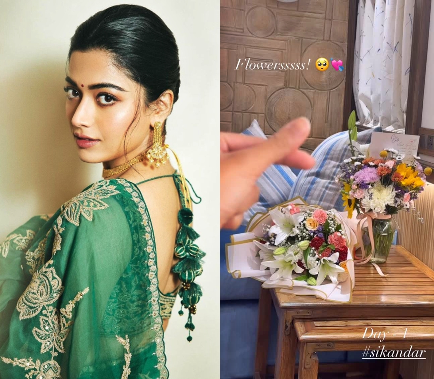 Rashmika shares ‘flowery’ update as she starts shooting for Salman Khan-starrer ‘Sikandar’